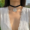 Wholesale Jewelry Retro Classic Style Sun Flannel Iron Plating Choker