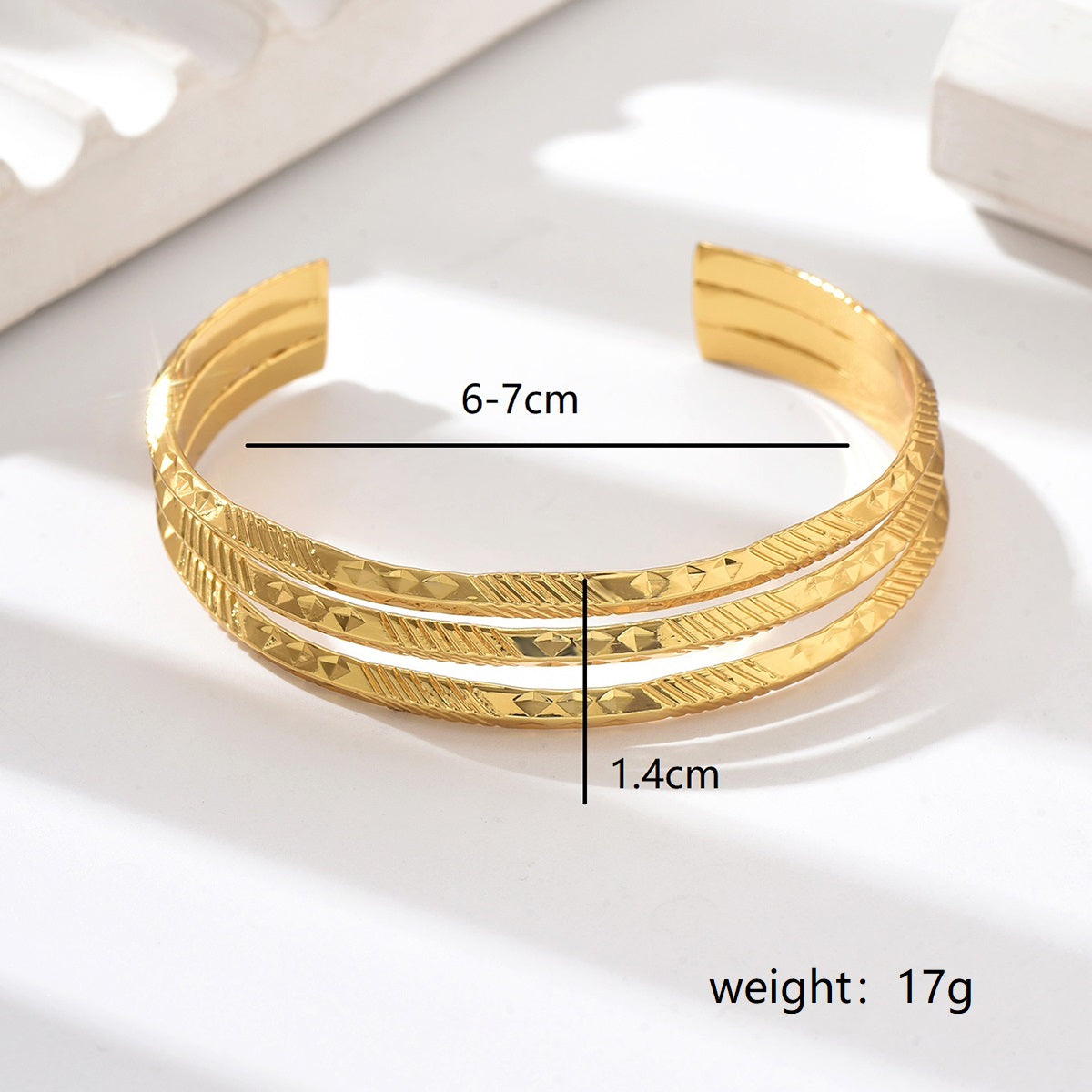 Stainless Steel IG Style Simple Style Solid Color Hollow Out Bangle