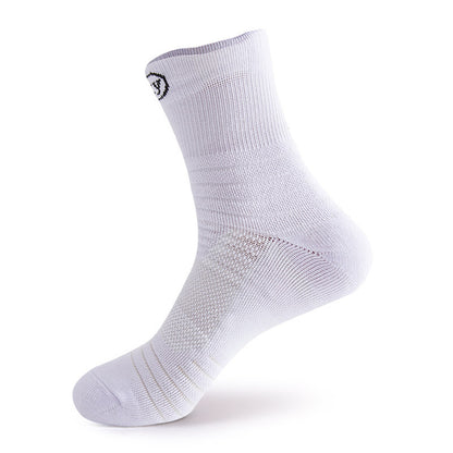 Men'S Simple Style Solid Color Polyester Cotton Polyester Ankle Socks A Pair