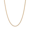 Casual Simple Style Solid Color Stainless Steel 18k Gold Plated Necklace