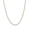 Casual Simple Style Solid Color Stainless Steel 18k Gold Plated Necklace