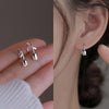 1 Pair Sweet Flower Plating Alloy Ear Studs