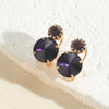 1 Pair Vintage Style Simple Style Commute Flower Inlay Copper Acrylic Artificial Pearls 14K Gold Plated Ear Studs