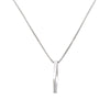 Casual Simple Style Commute Geometric Stainless Steel Twist Polishing 18K Gold Plated Unisex Pendant Necklace