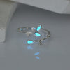 Wholesale Jewelry Simple Style Leaves Texture Resin Copper Zircon Inlay Rings