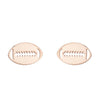 1 Pair Simple Style Solid Color Stainless Steel Irregular Plating Silver Plated Ear Studs