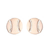 1 Pair Simple Style Solid Color Stainless Steel Irregular Plating Silver Plated Ear Studs