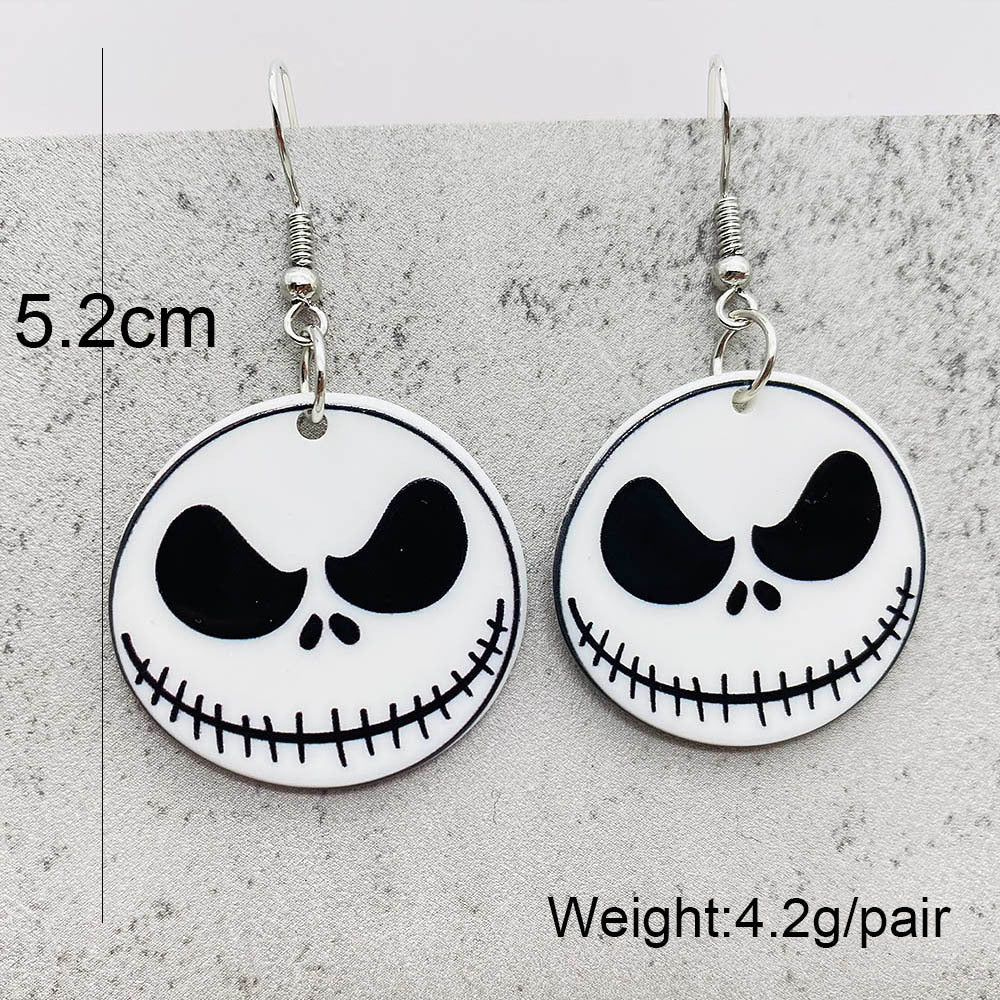 1 Pair Vacation Cartoon Character Arylic Earrings