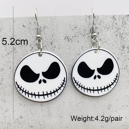 1 Pair Vacation Cartoon Character Arylic Earrings