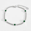 Stainless Steel Casual Simple Style Geometric Plating Bracelets