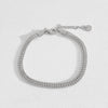 Stainless Steel Casual Simple Style Geometric Plating Bracelets