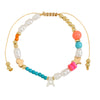 Sweet Letter Heart Shape Imitation Pearl Rope Beaded Women's Bracelets