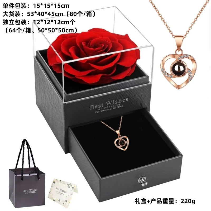 Simple Style Commute Heart Shape Copper Zircon Pendant Necklace In Bulk