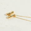 Copper 14K Gold Plated Vintage Style Simple Style Commute Letter Pendant Necklace