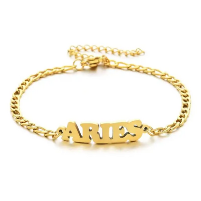 Copper White Gold Plated Gold Plated Simple Style Letter Copper Bracelets