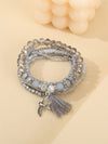 Ethnic Style Simple Style Pineapple Bird Glass Beaded Tassel Women's Bracelets