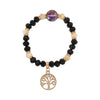 Pastoral Life Tree Artificial Crystal Women's Bracelets