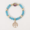 Pastoral Life Tree Artificial Crystal Women's Bracelets