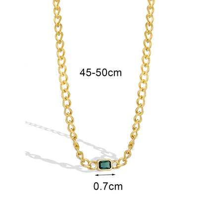 Copper 18K Gold Plated Simple Style Classic Style Solid Color Plating Inlay Zircon Jewelry Set