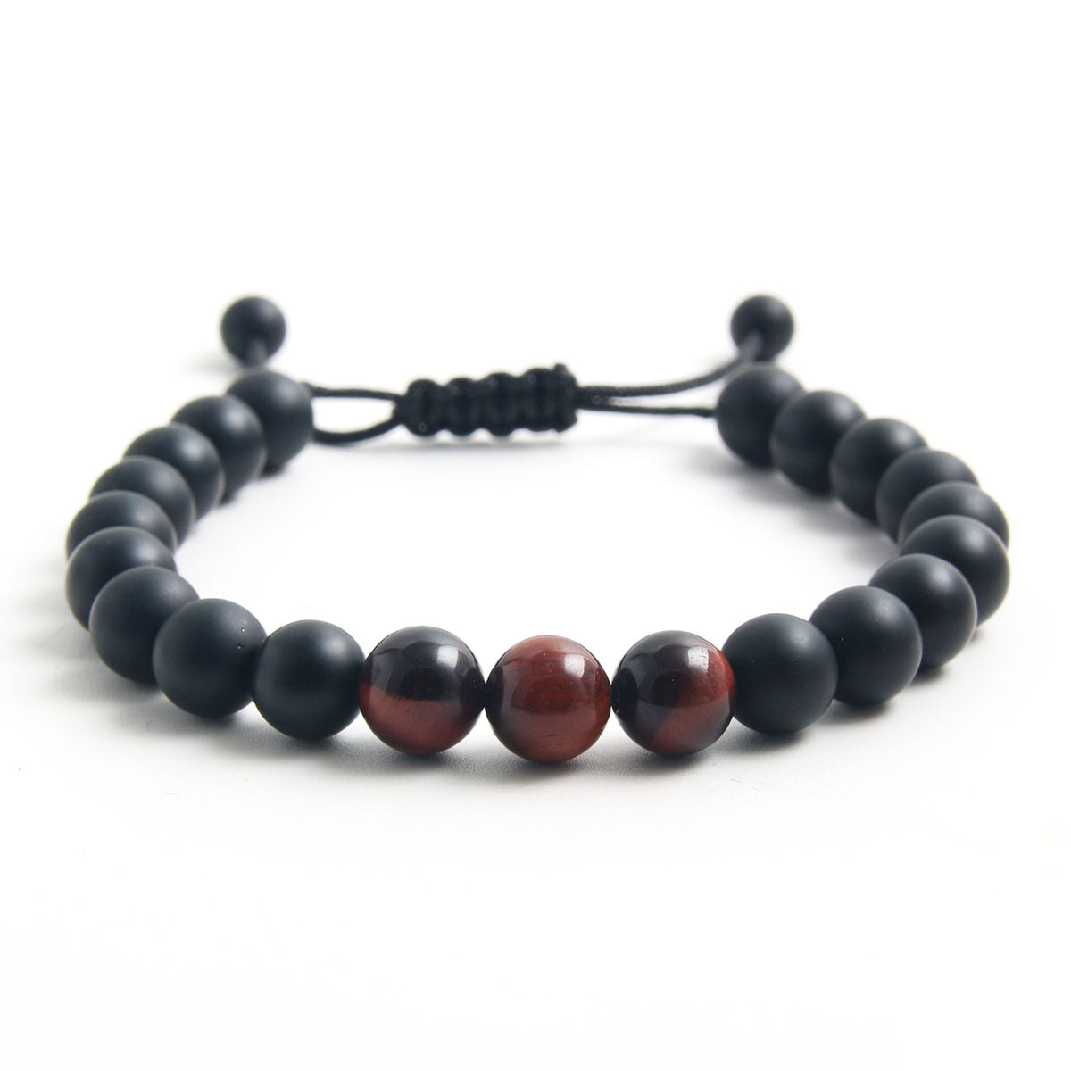 Retro Geometric Natural Stone Bracelets In Bulk