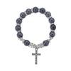 Simple Style Classic Style Cross Alloy Glass Inlay Zircon Women's Bracelets