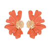 1 Pair Sweet Flower Enamel Plating Alloy Ear Studs