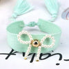 Elegant Classic Style Bow Knot Imitation Pearl Rope Women's Drawstring Bracelets