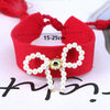 Elegant Classic Style Bow Knot Imitation Pearl Rope Women's Drawstring Bracelets