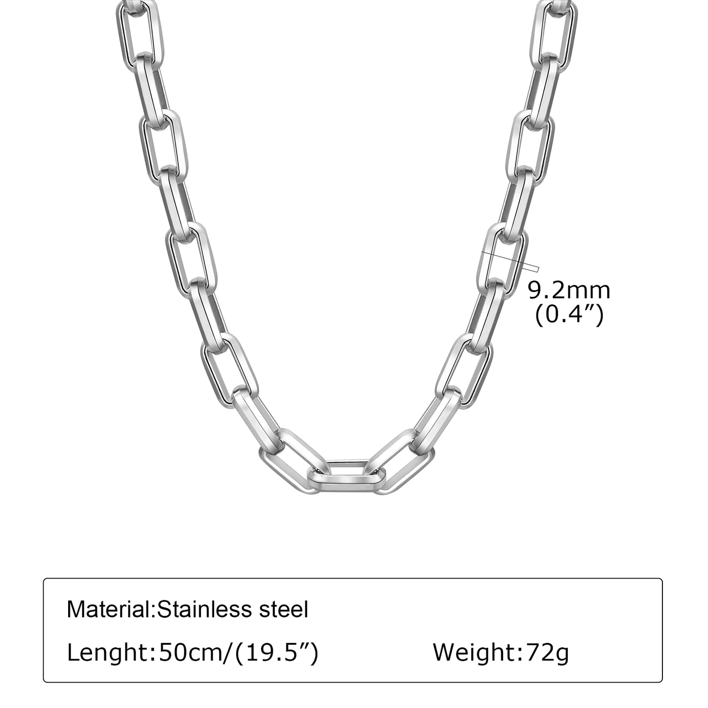 Stainless Steel Rock Simple Style Streetwear Solid Color Bracelets Necklace