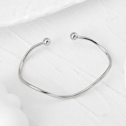 Vintage Style Modern Style Simple Style Bow Knot Alloy Wholesale Bangle