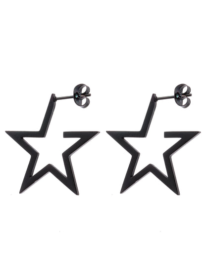 1 Piece Elegant Lady Star Alloy Ear Studs