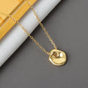 Sterling Silver Silver Plated Simple Style Classic Style Solid Color Plating Pendant Necklace