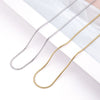 Fashion Geometric Titanium Steel Chain Necklace