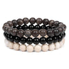 Fashion Marble Crystal Beaded Bracelets