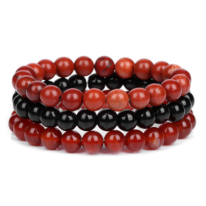 Fashion Marble Crystal Beaded Bracelets