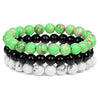 Fashion Marble Crystal Beaded Bracelets