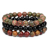 Fashion Marble Crystal Beaded Bracelets