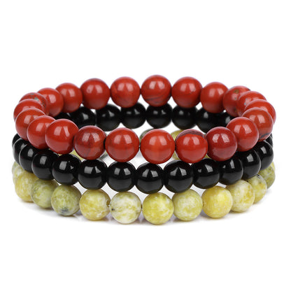 Fashion Marble Crystal Beaded Bracelets