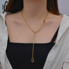 Korean Stitching Stainless Steel Necklace Wholesale