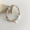 Fashion Heart Shape Alloy Beaded Women's Bracelets