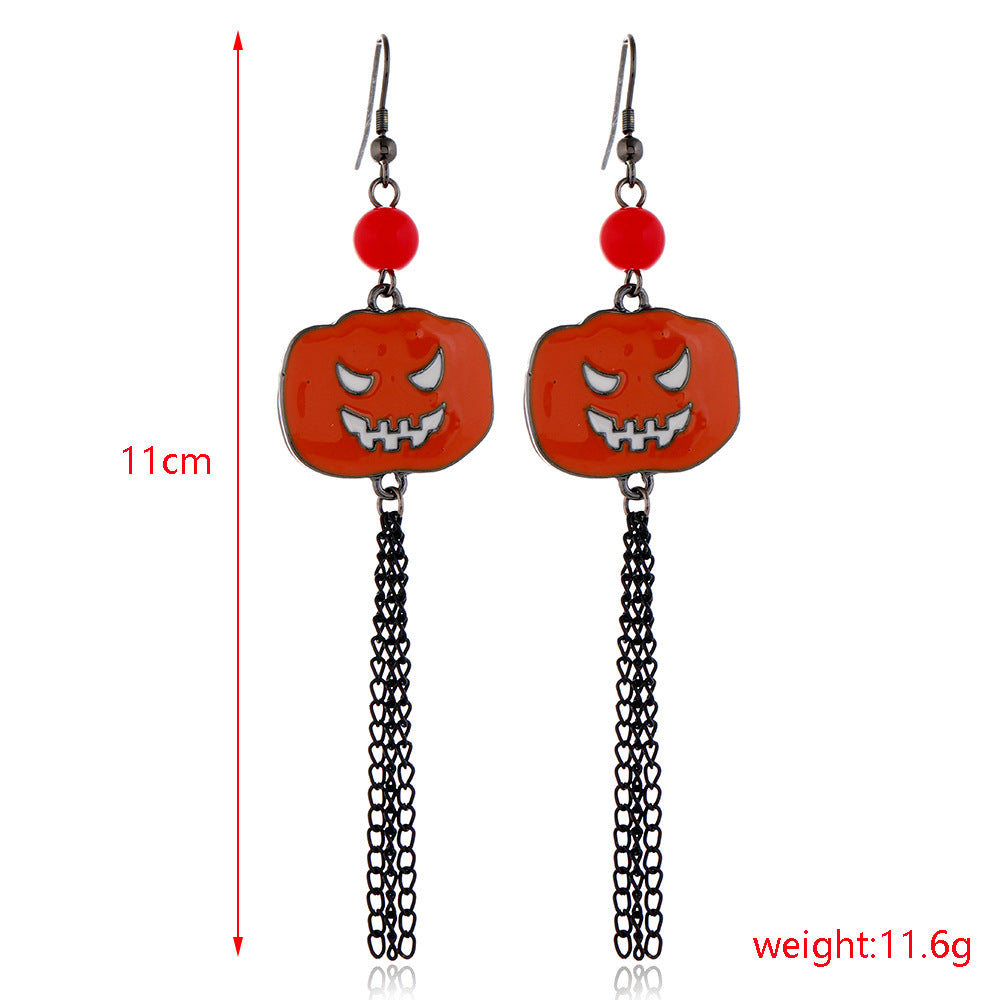 Fashion Skull Alloy Plating Women's Drop Earrings 1 Pair