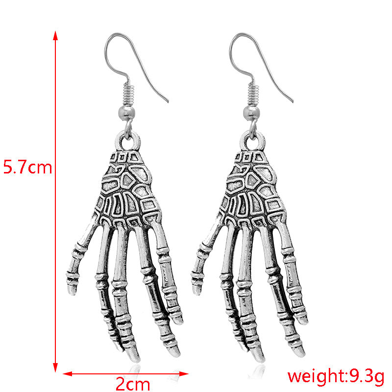 Fashion Skull Alloy Plating Women's Drop Earrings 1 Pair