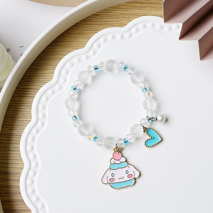 Cute Rabbit Alloy Beaded Bracelets