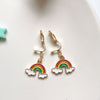 Cute Cartoon Alloy Plating Women's Earrings 1 Pair