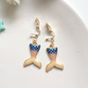 Cute Cartoon Alloy Plating Women's Earrings 1 Pair