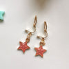 Cute Cartoon Alloy Plating Women's Earrings 1 Pair