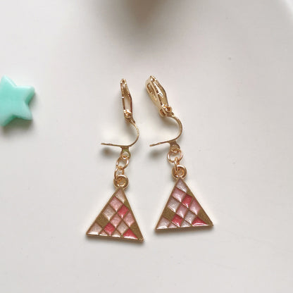 Cute Cartoon Alloy Plating Women's Earrings 1 Pair