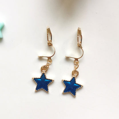 Cute Cartoon Alloy Plating Women's Earrings 1 Pair