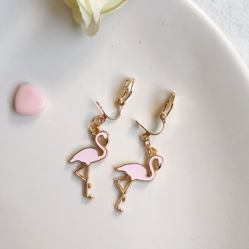 Cute Cartoon Alloy Plating Women's Earrings 1 Pair