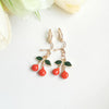 Cute Cartoon Alloy Plating Women's Earrings 1 Pair